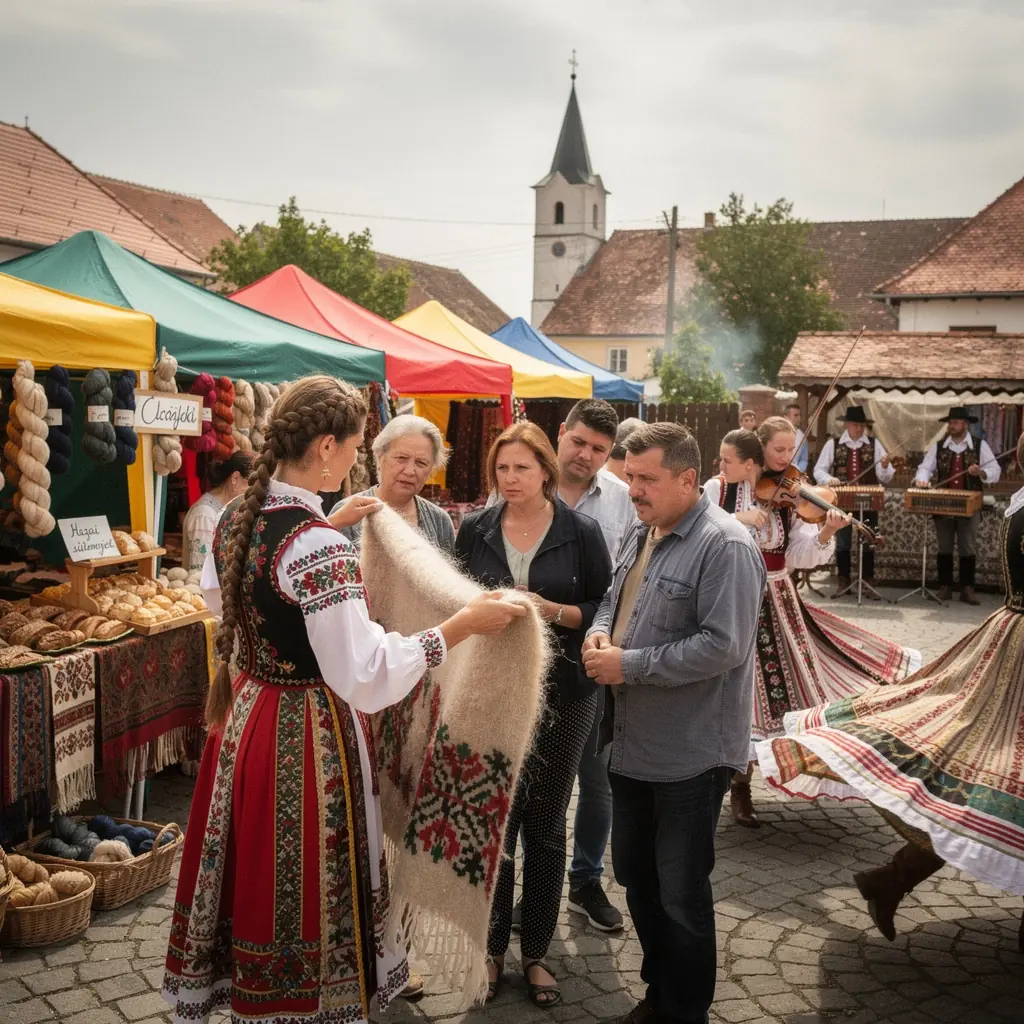 Horgolt takaró, amely gyönyörű mintákkal díszítve várja új tulajdonosát.